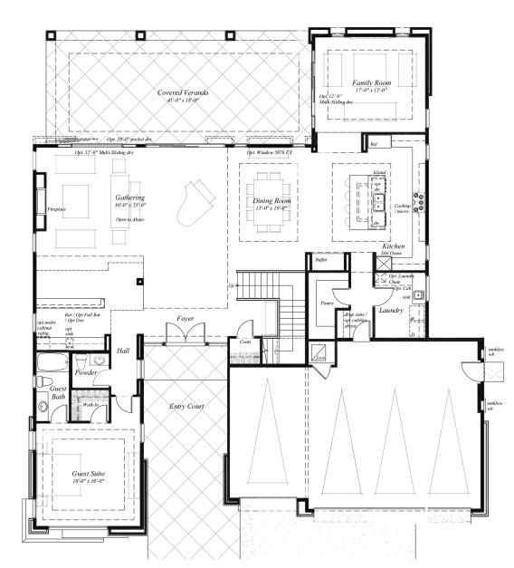 First Level Floor Plan First Level Floor Plan