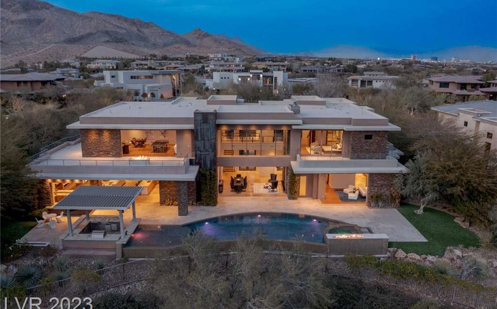 91 Hawk Ridge Drive, Las Vegas, NV 89135 in The Ridges in Summerlin