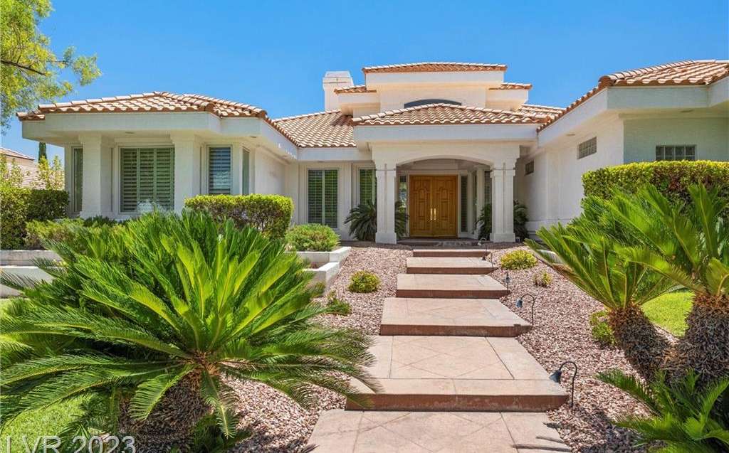 1416 Iron Hills Lane, Las Vegas, NV 89134 in Tournament Hills in The Hills